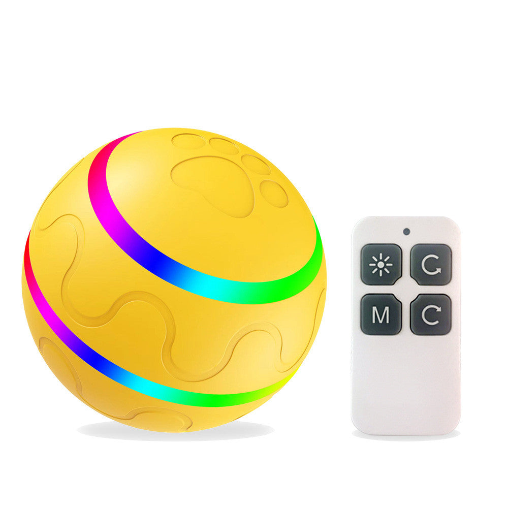 Pet New Cat Wicked Ball Toy Intelligent Ball USB Cat Toys Self Rotating Ball Automatic Rotation Ball Image