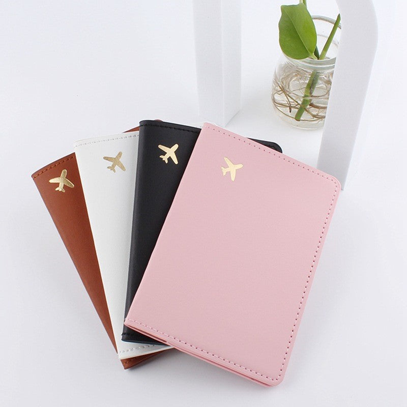 Leather Document Package Travel Protective Case Passport Case Image