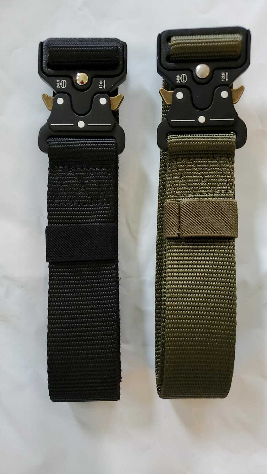 Military Tactical Belt Heavy Duty Security Working Utility Nylon Army Waistband Image