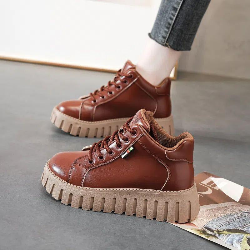 Women's Fashion All-matching Platform Shoes Image