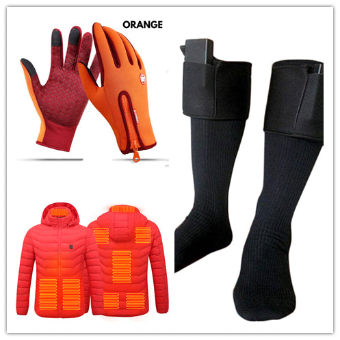 Winter Gloves Touch Screen Riding Motorcycle Sliding Waterproof Sports Gloves With Fleece Image