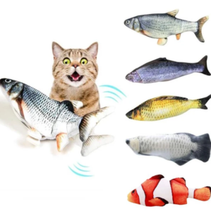 Without Cat Nip Version - Electric Jumping Fish Simulation Electric Fish Toy Image