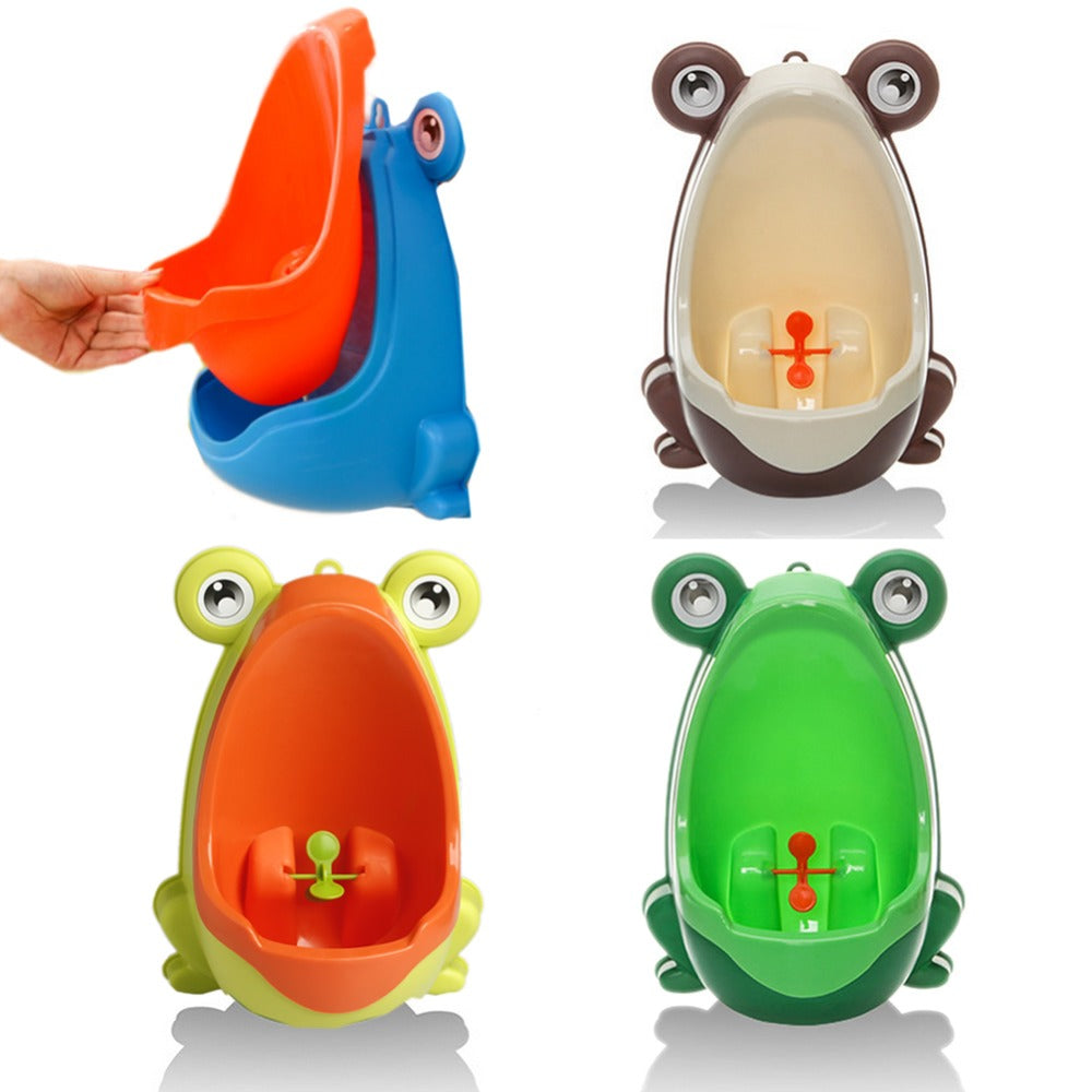 Ergonomic Frog Children Baby Potty Toilet Image