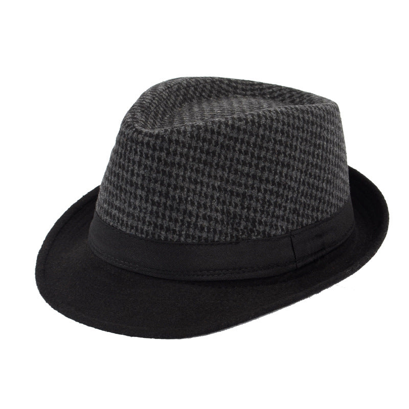 Hat men spring and autumn top hat men hat Image