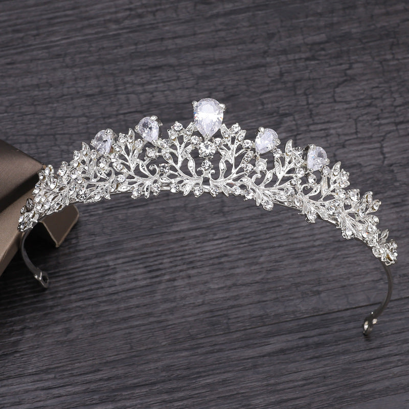 Fashion Crystal Diamond Bridal Wedding Hair Tiara Image