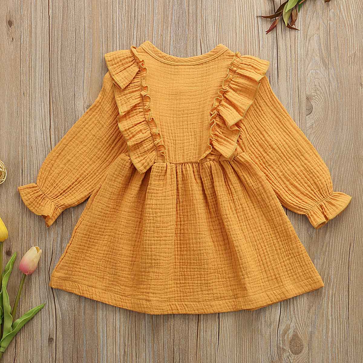 Girls cotton dress Image