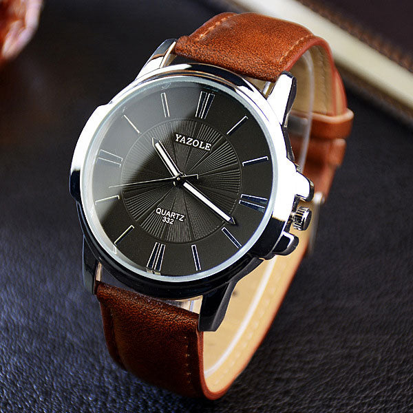 YAZOLE 2021 Fashion Quartz Watch Men Watches Top Brand Luxury Male Clock Business Mens Wrist Watch Hodinky Relogio Masculino