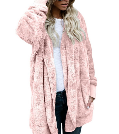 Women's Plush Warm Cotton Coat Image