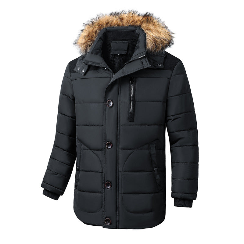 Men's Cotton-padded Clothes Warm Jacket Image