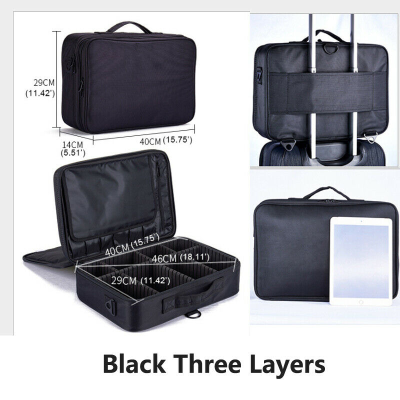 Large-capacity Multifunctional Portable Cosmetic Bag Image