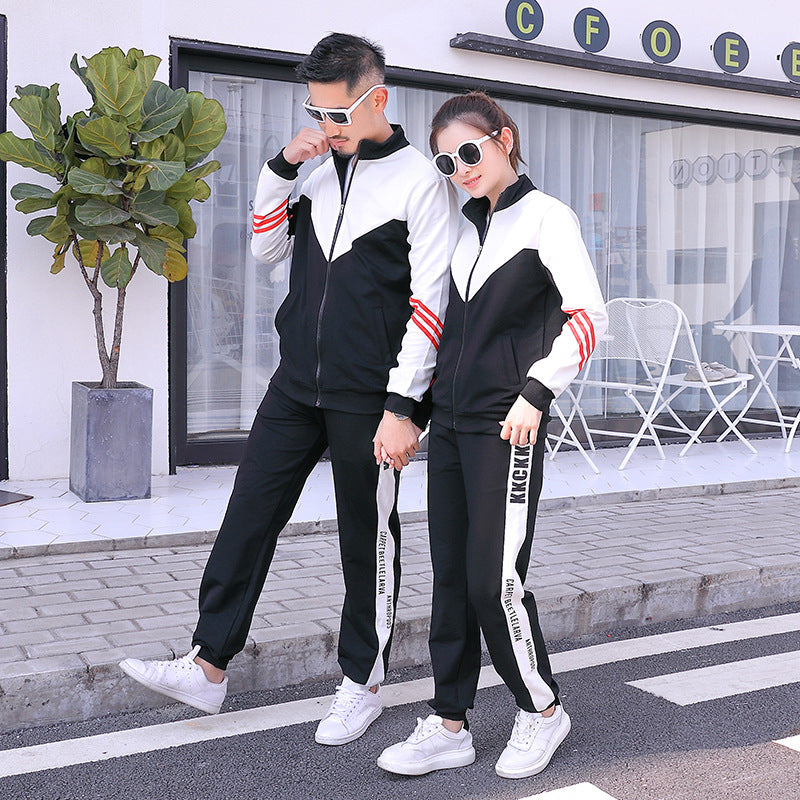 Parent-child Sportswear Mother-daughter Father-son Suit School Uniform Image