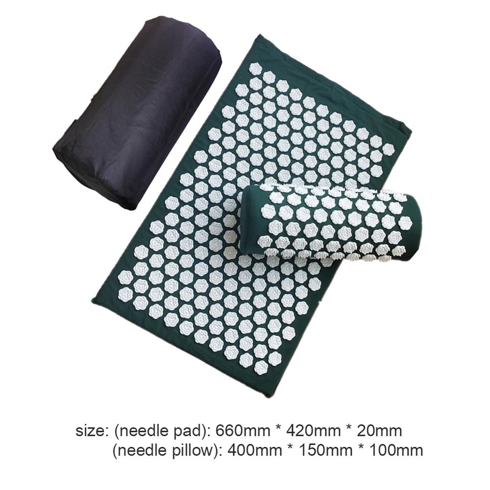 Massager Cushions Lotus Acupressure Mats Pillow Yoga Mats Image