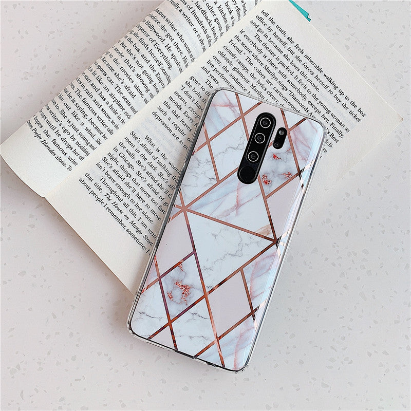 Plating Splice Marble Phone Cases Image