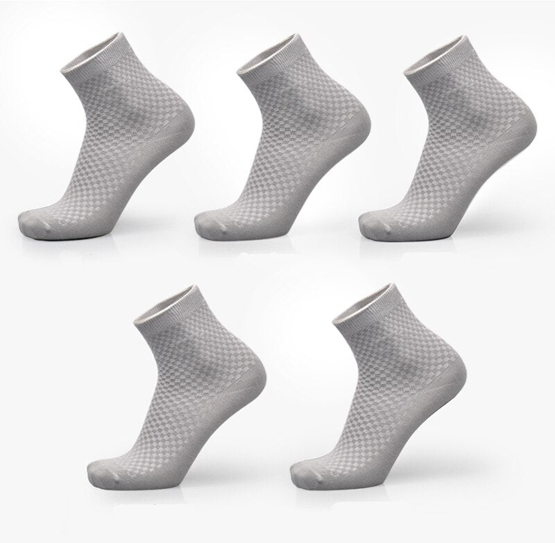 Socks men's new bamboo fiber men's socks Image