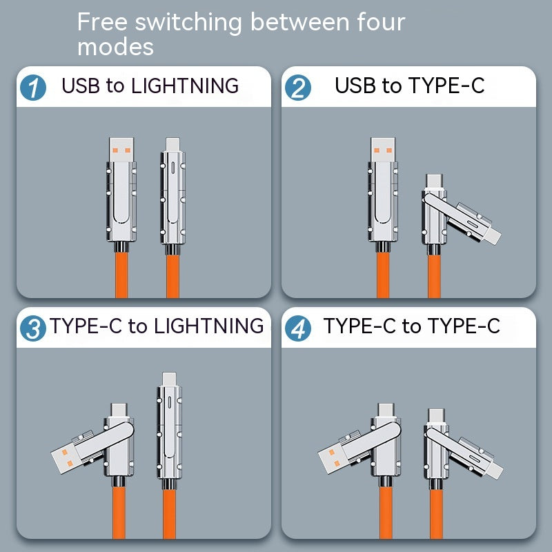 Fast Charge Line Mobile Phone Charging Image