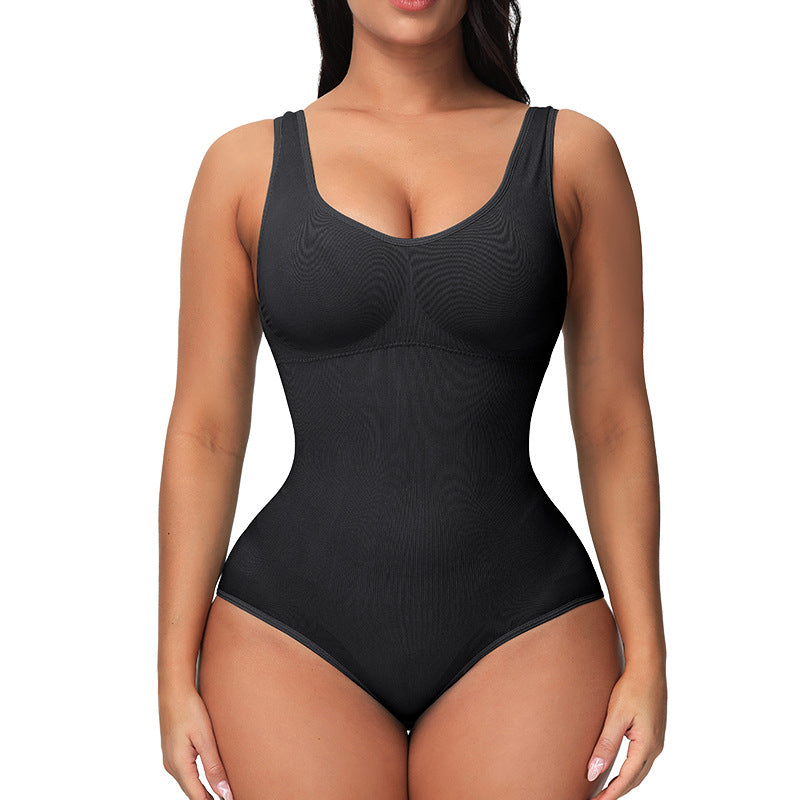 European And American Corset Women's Seamless One-piece Bodysuit Image