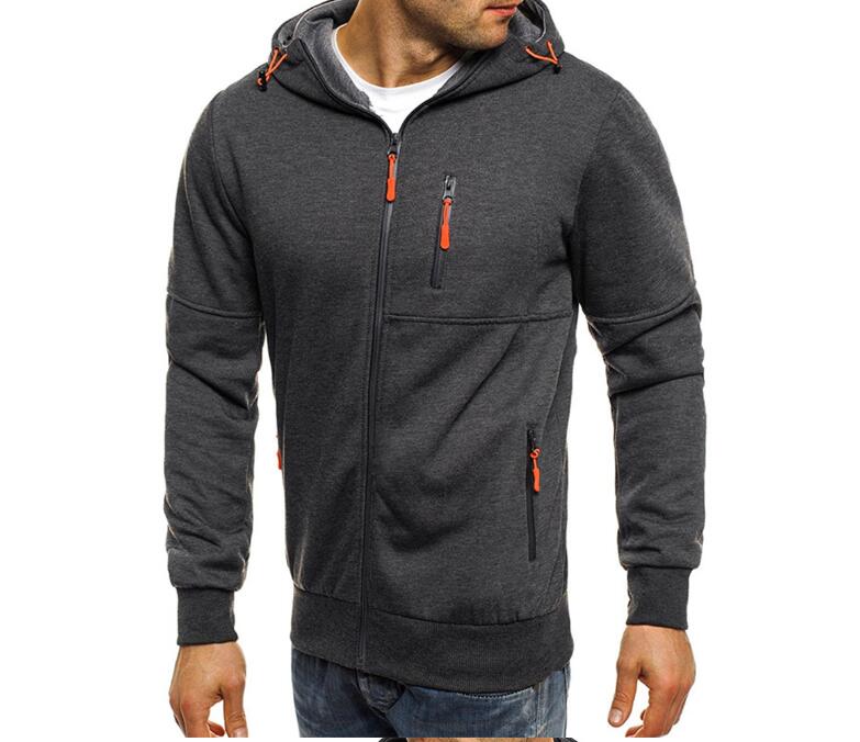 Men Hoodie Cotton Jacket Image