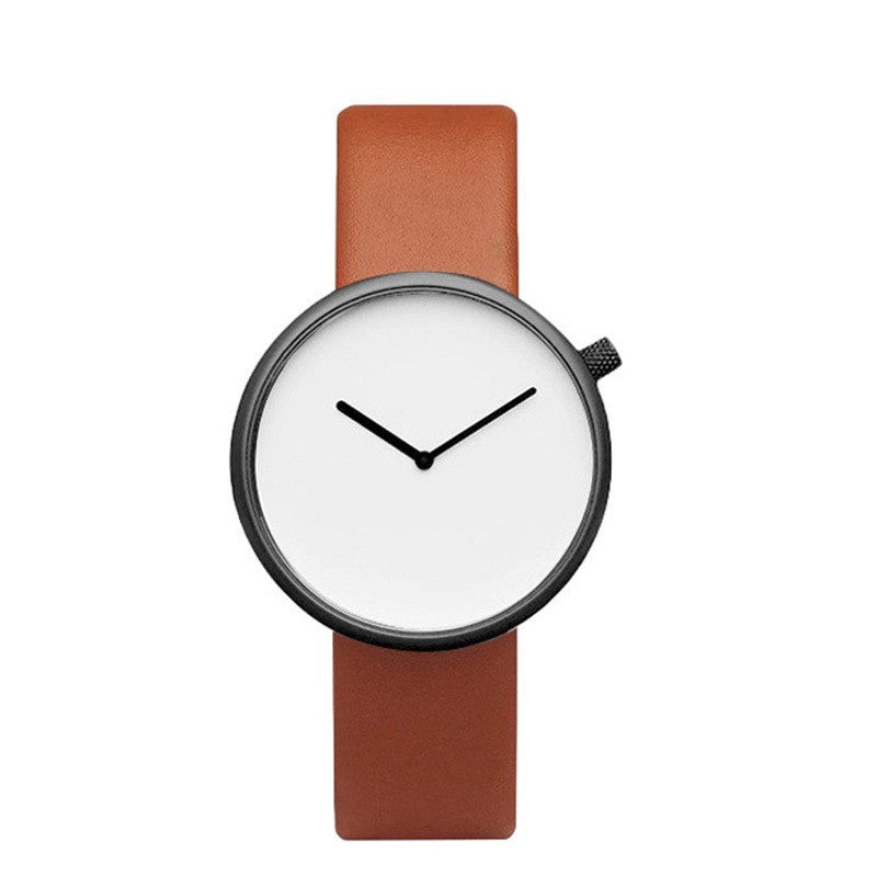 Simple men and women unisex watches Image