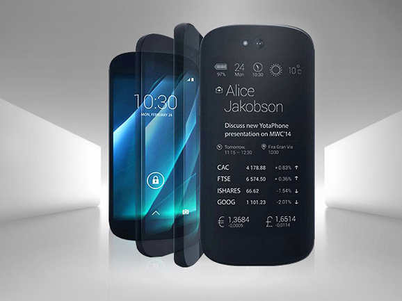 YotaPhone 2 Russian double screen ink screen 4G smart phone Image