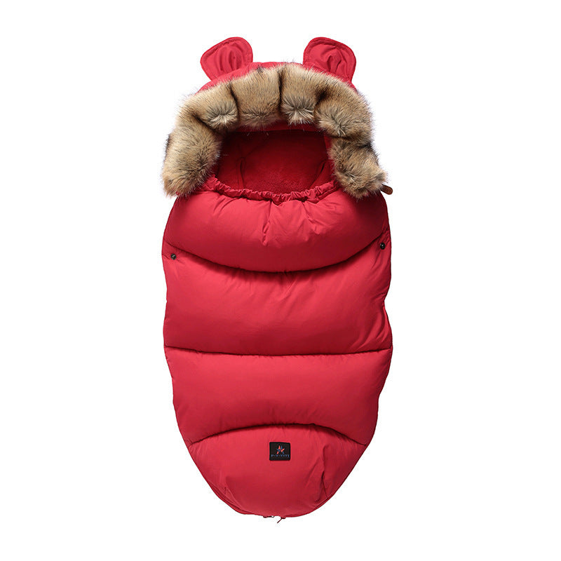 Baby warm sleeping bag Image