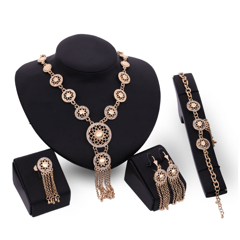 European And American Party Ladies Jewellery Set Image