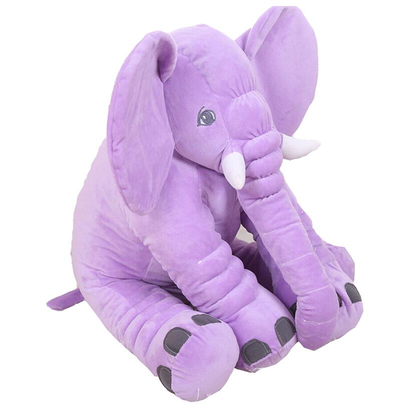 Elephant Doll Plush Toy Elephant Pillow Baby Comfort Doll Image