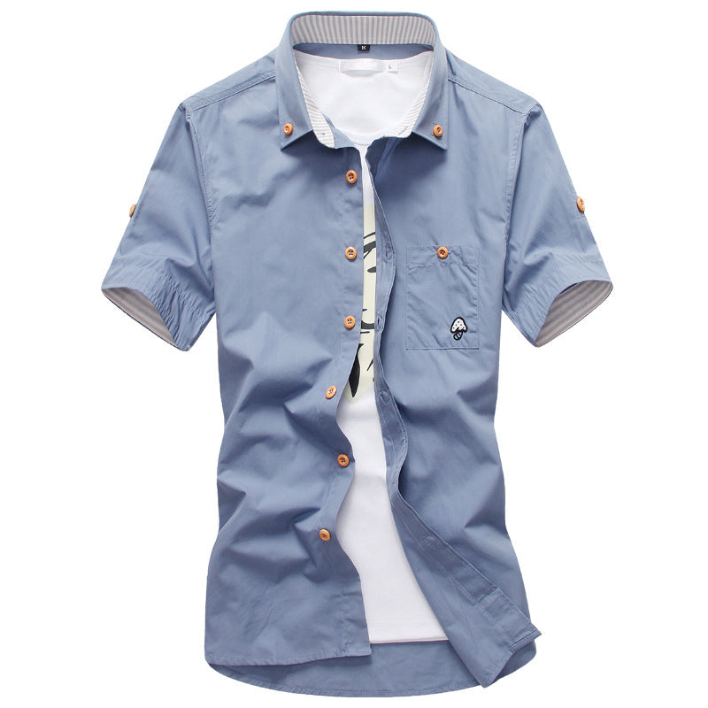 Embroidery Mens Shirts Image