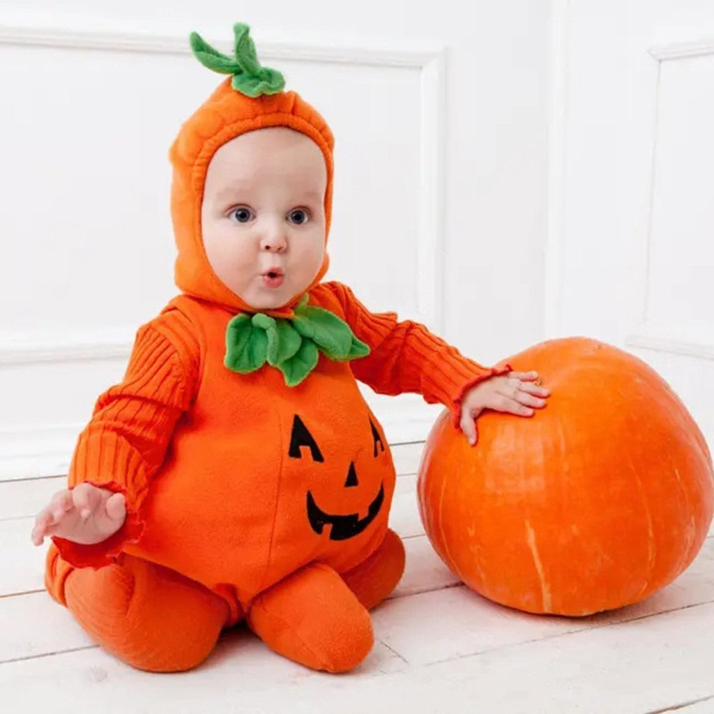 Baby Clothes Fashion Cosclothes Halloween Costume Pumpkin Cosplay Halloween Jumpsuit Image