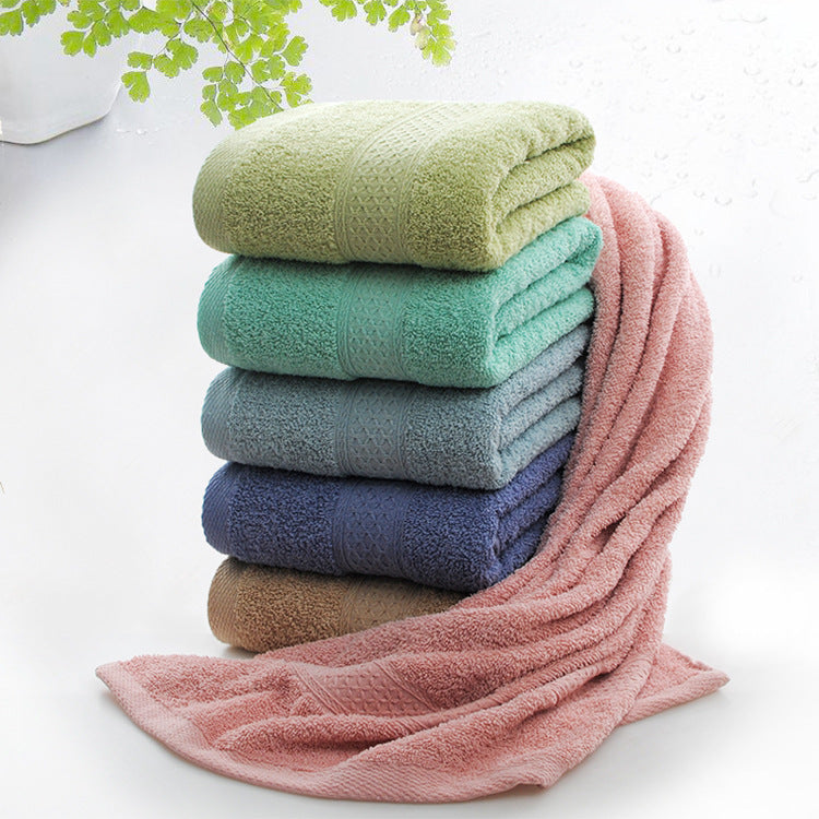 Thickened bath towel beach towel Image