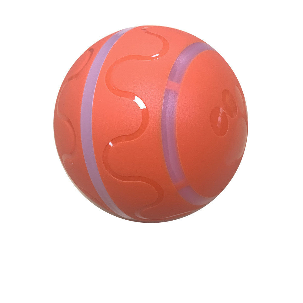 Pet New Cat Wicked Ball Toy Intelligent Ball USB Cat Toys Self Rotating Ball Automatic Rotation Ball Image