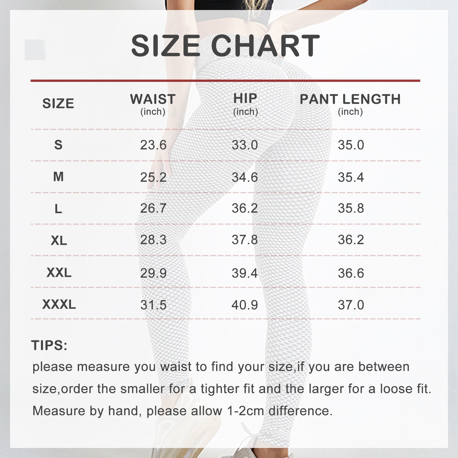 TIK Tok Leggings Women Butt Lifting Workout Tights Plus Size Sports High Waist Yoga Pants Image