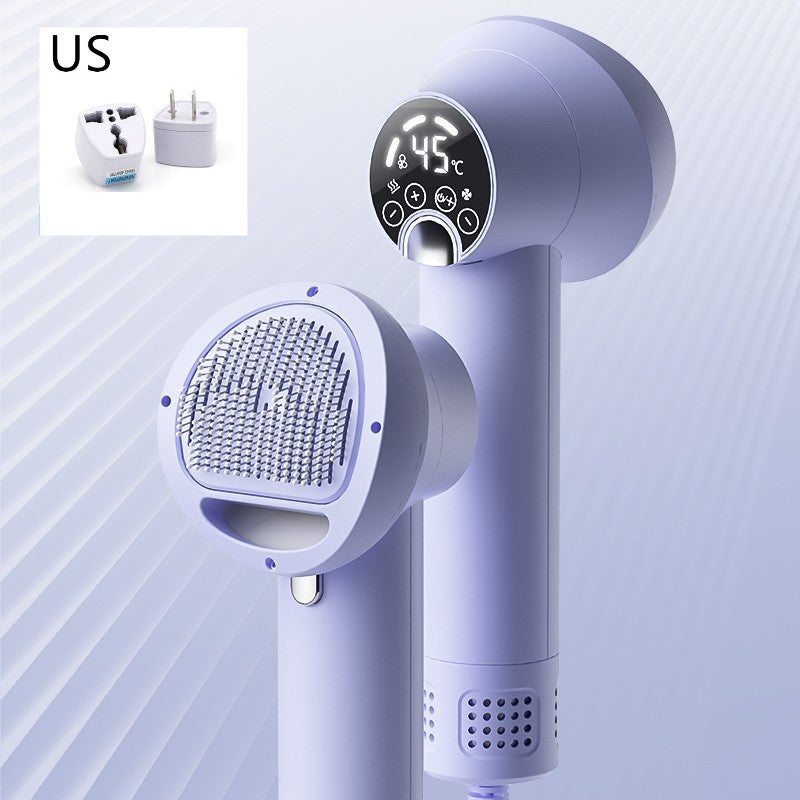 Smart Pet Hair Dryer Dog Golden Retriever Cat Grooming Hairdressing Blow & Comb Silent No Harm Pet Cleaning Supplies Pet Products Image