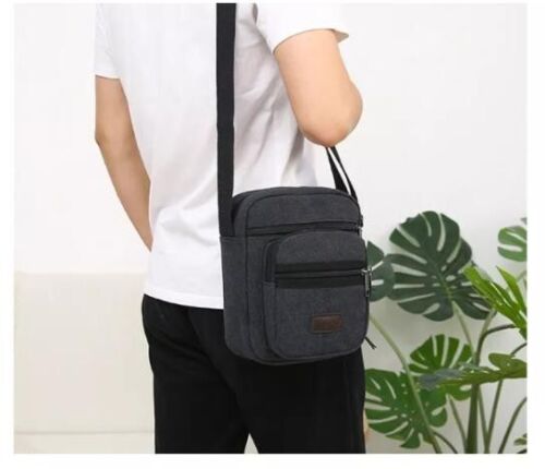 Sport Crossbody Bag Canvas Tote Bags Casual Shoulder Bag Handbag Pouch Messenger Image