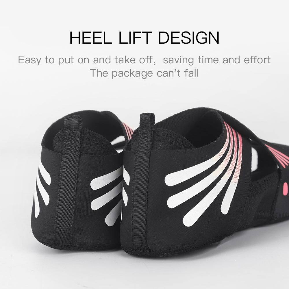 Professional Non-slip Gym Yoga Shoes Flat Soft Anti-slip Sole Ballet Fitness Dance Shoes Pilates Yoga Shoes Socks Image