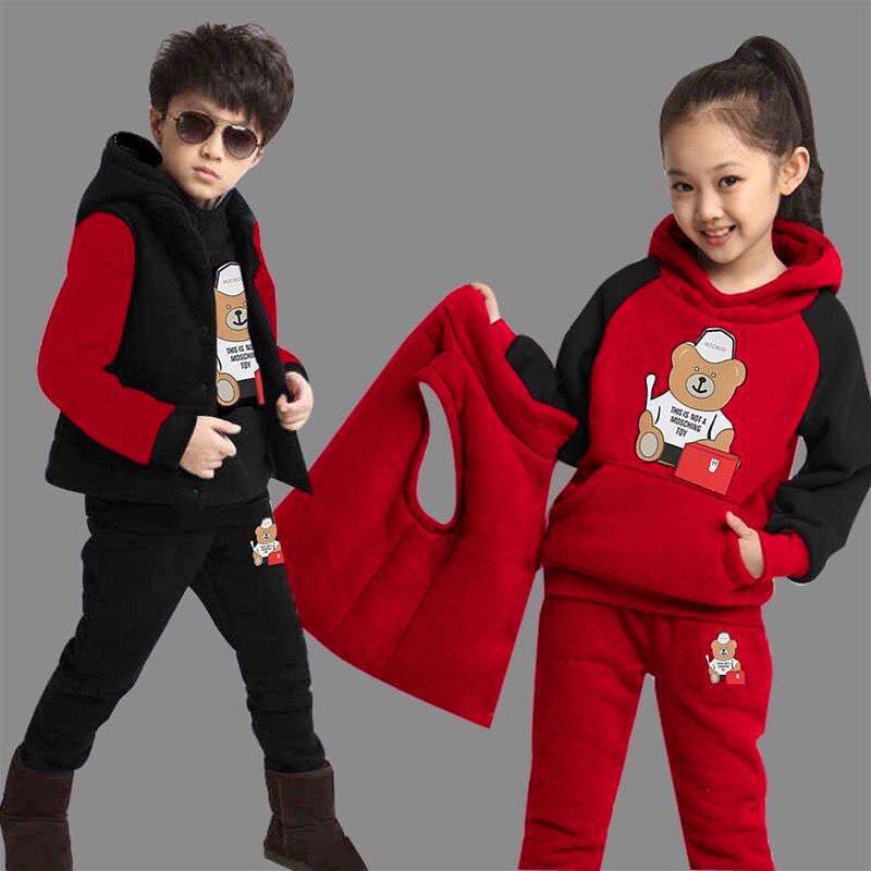 Boys Clothes Sport Suit Casual Boys Clothing 3ps Sets Image