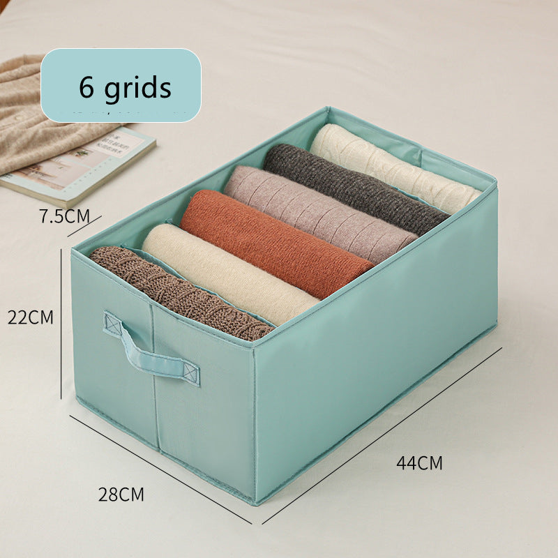 Clothes Denim Pants Drawer Organizer Box Image