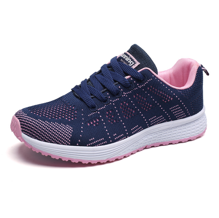 Women Casual Shoes Fashion Breathable Walking Mesh Flat Shoes Woman White Sneakers Women Tenis Feminino Female Shoes Image