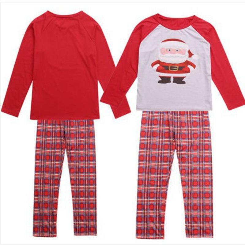 Christmas family parent-child dress home cartoon Christmas clothes Image