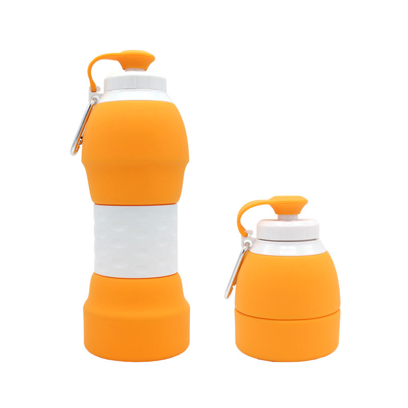 Silicone folding water bottle Image