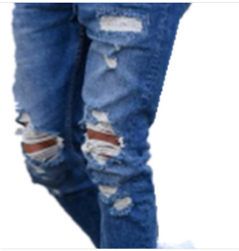 Hole men''s jeans Image