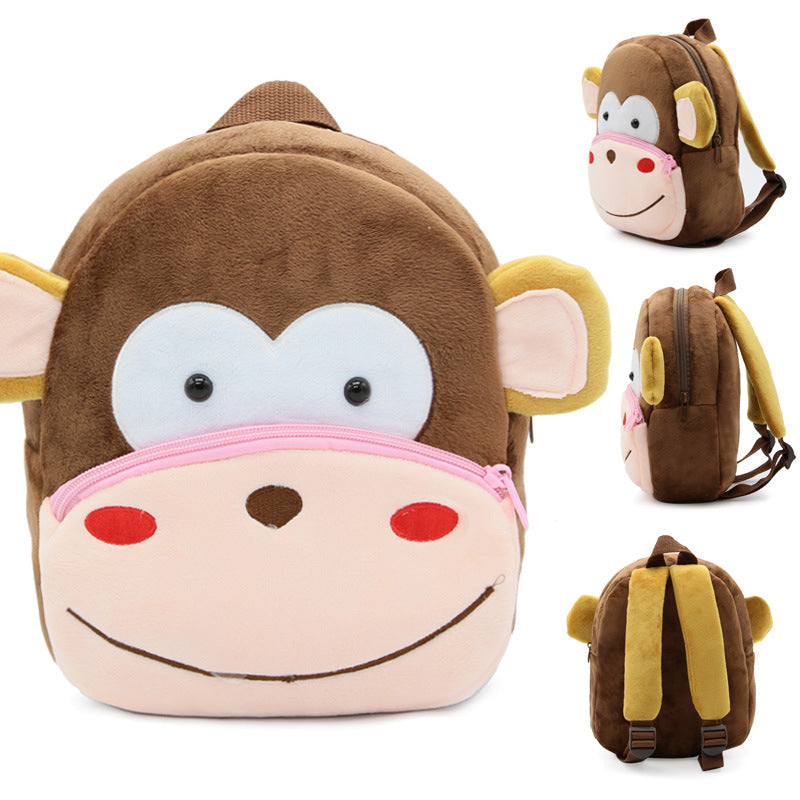 kindergarten small school bag animal backpack Image