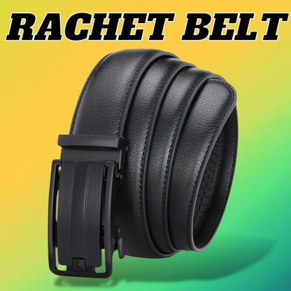 Men's Ratchet Belt Leather Mens Belt With Slide Buckle Ratchet Belts For Men USA