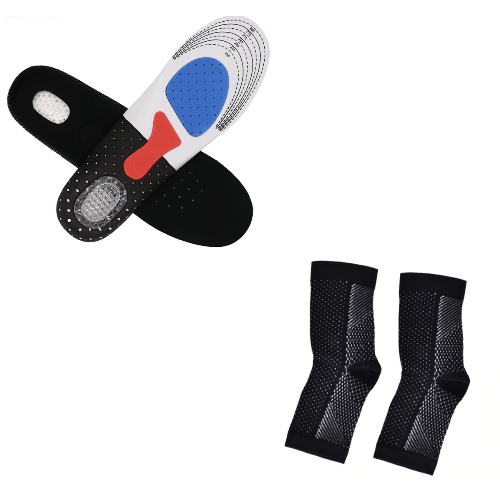 Yoga Ankle Support Sports Socks Fitness Sprain Protection Pressure Elastic Nylon Foot Cover Image