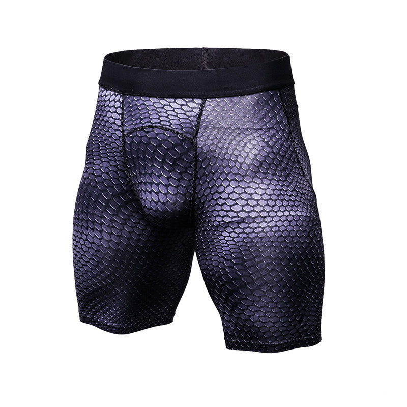 Men's Compression Muscle Gym Shorts