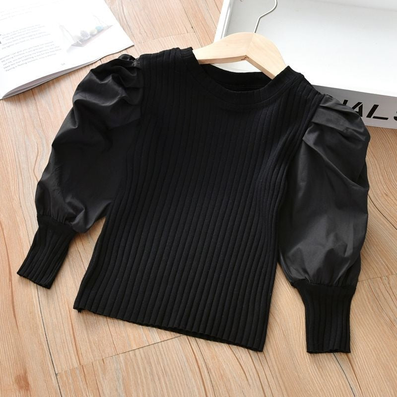 Girls Western Style Long Sleeved T Shirt Image