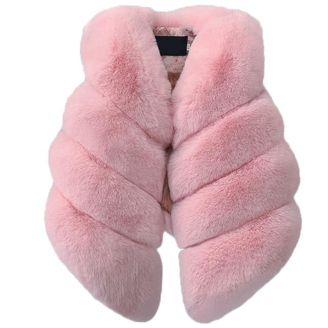 NEW Baby Girl Winter Vest Coats Image