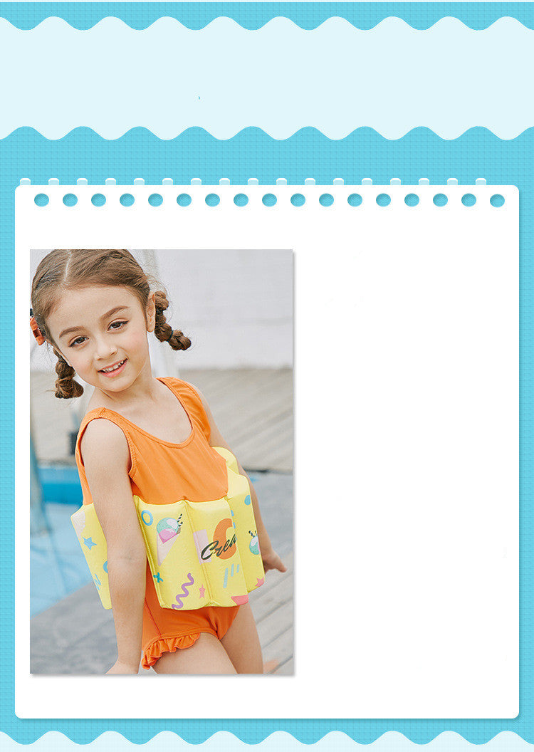 Children's Life Jackets Buoyancy One-piece Swimsuits Baby Girl Life Jackets Image