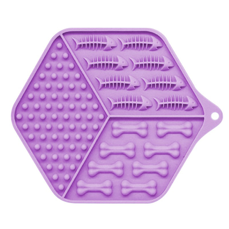 Pet feeding device dog lick pad Image