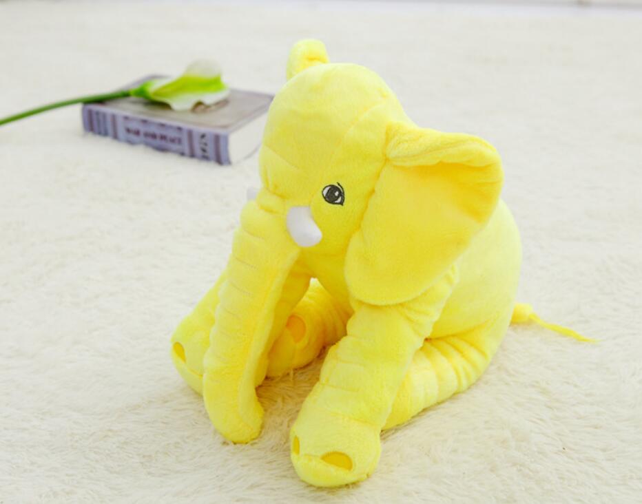 Elephant Doll Plush Toy Elephant Pillow Baby Comfort Doll Image