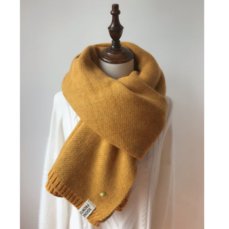 Shawl Accessories Cashmere Scarf Women Scarfs Winter Image